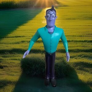 Disney Vampire dad Boris Hauntley PVC figure Toy Vampirina